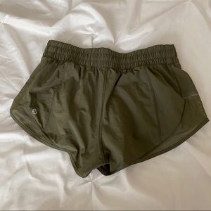 Rare Lululemon Hotty Hot Short High Rise shorts